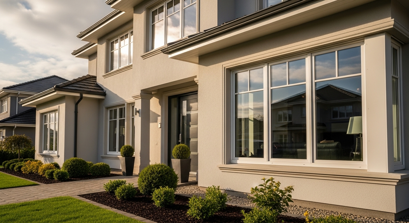 Modern house exterior